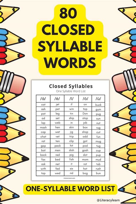 2 Syllable Words